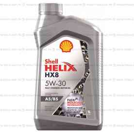 Масло Shell Helix HX8 A5/B5, 5W-30, бутылка 1 л